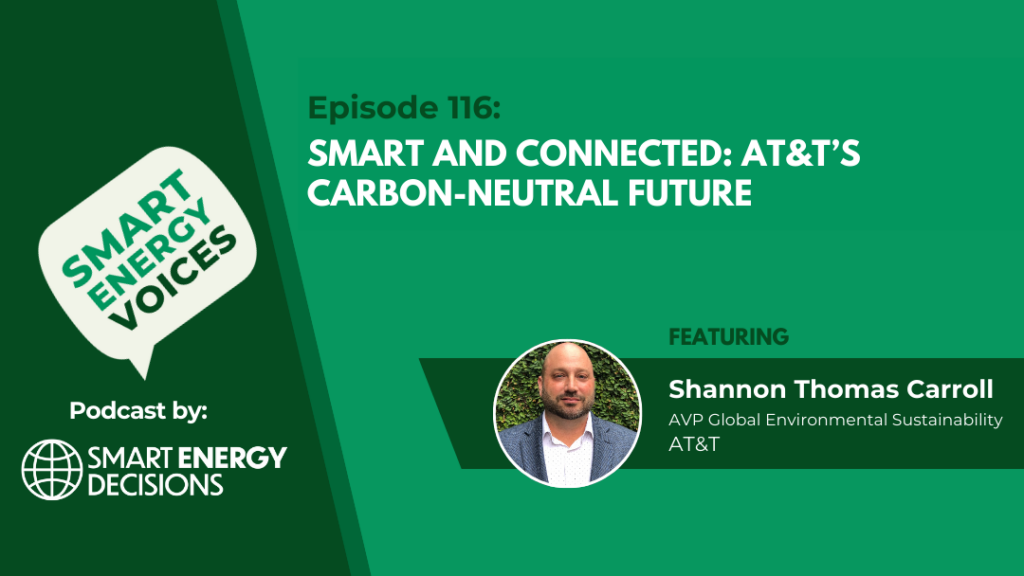 SEV Episode 116: Smart and Connected: AT&T's Carbon-Neutral Future